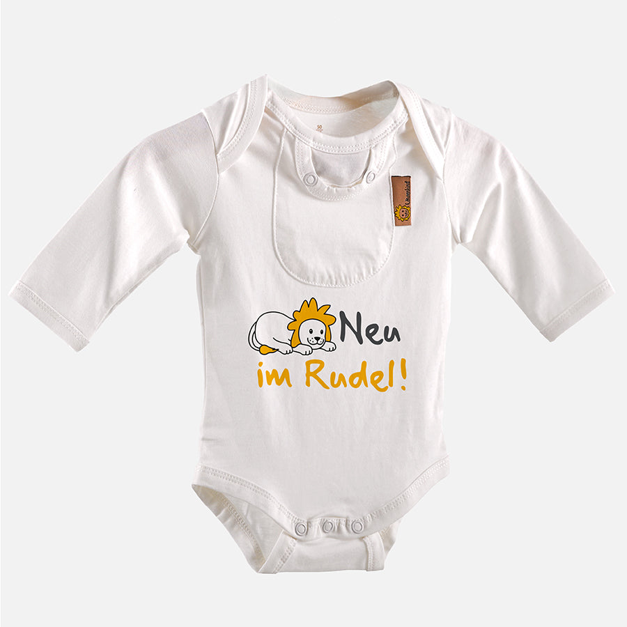 Body mit Aufdruck "Neu im Rudel"
