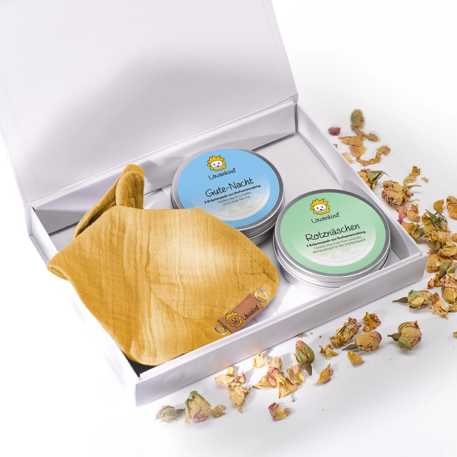 Geschenkset Dreieckshalstuch