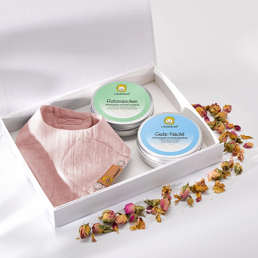 Geschenkset Dreieckshalstuch