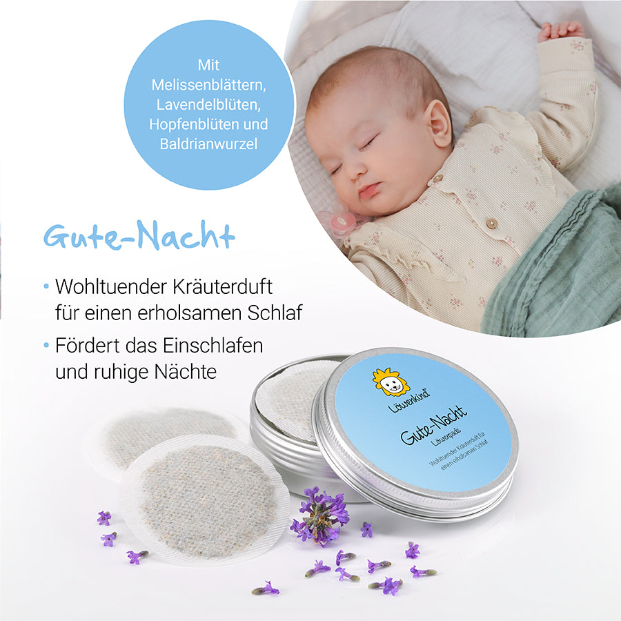 Gute-Nacht Pads USPs und Inhalte
