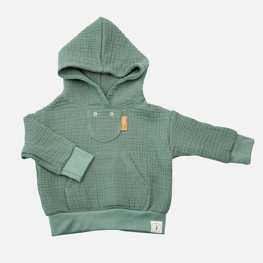 Hoodie mit Pad-Tasche Hauptbild