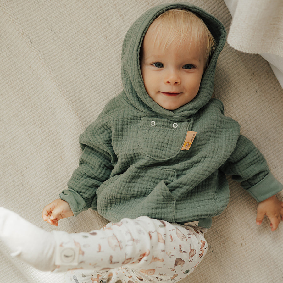Hoodie mit Pad-Tasche