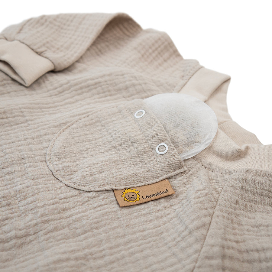 Sweatshirt mit Pad-Tasche