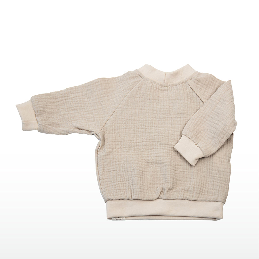 Sweatshirt mit Pad-Tasche
