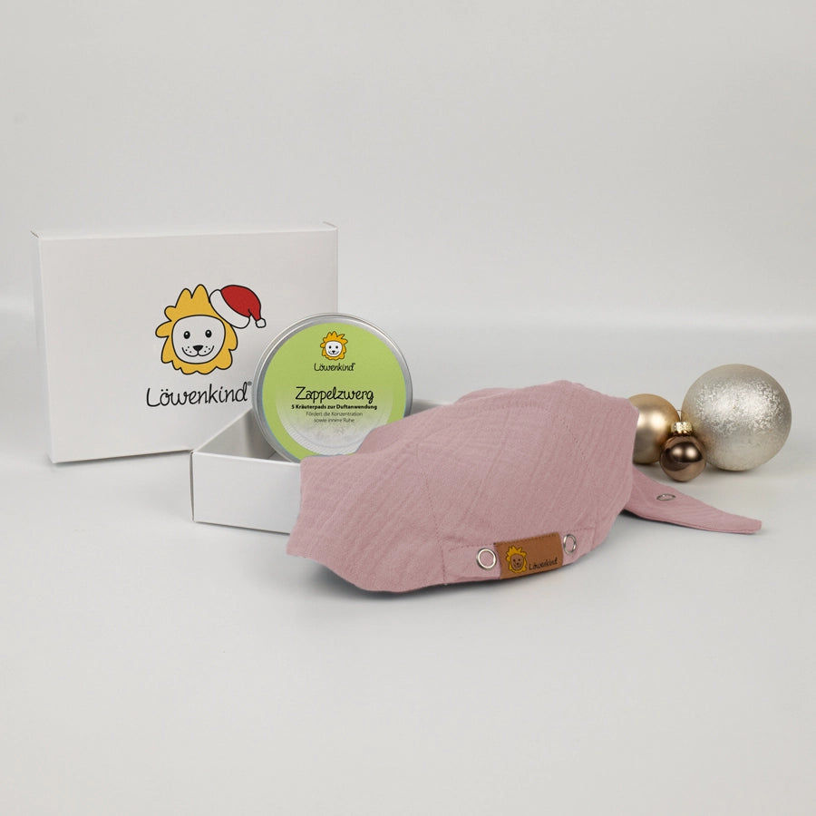 Weihnachtsspecial Medi Altrosa mit Zappelzwerg-Dose