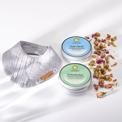 Einsteigerset Musselin-Halstuch Newborn