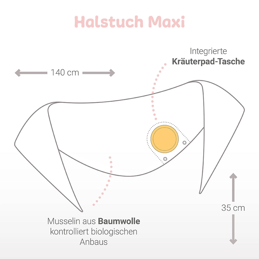 Muslin scarf “Maxi”