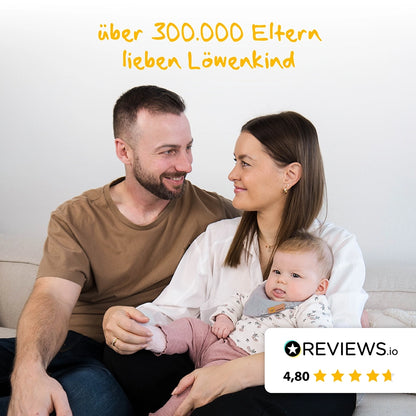 4,8 Sterne auf Reviews.io bei über 300.000 Bewertungen