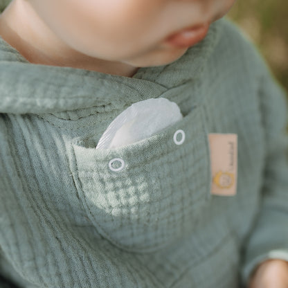 Hoodie mit Pad-Tasche