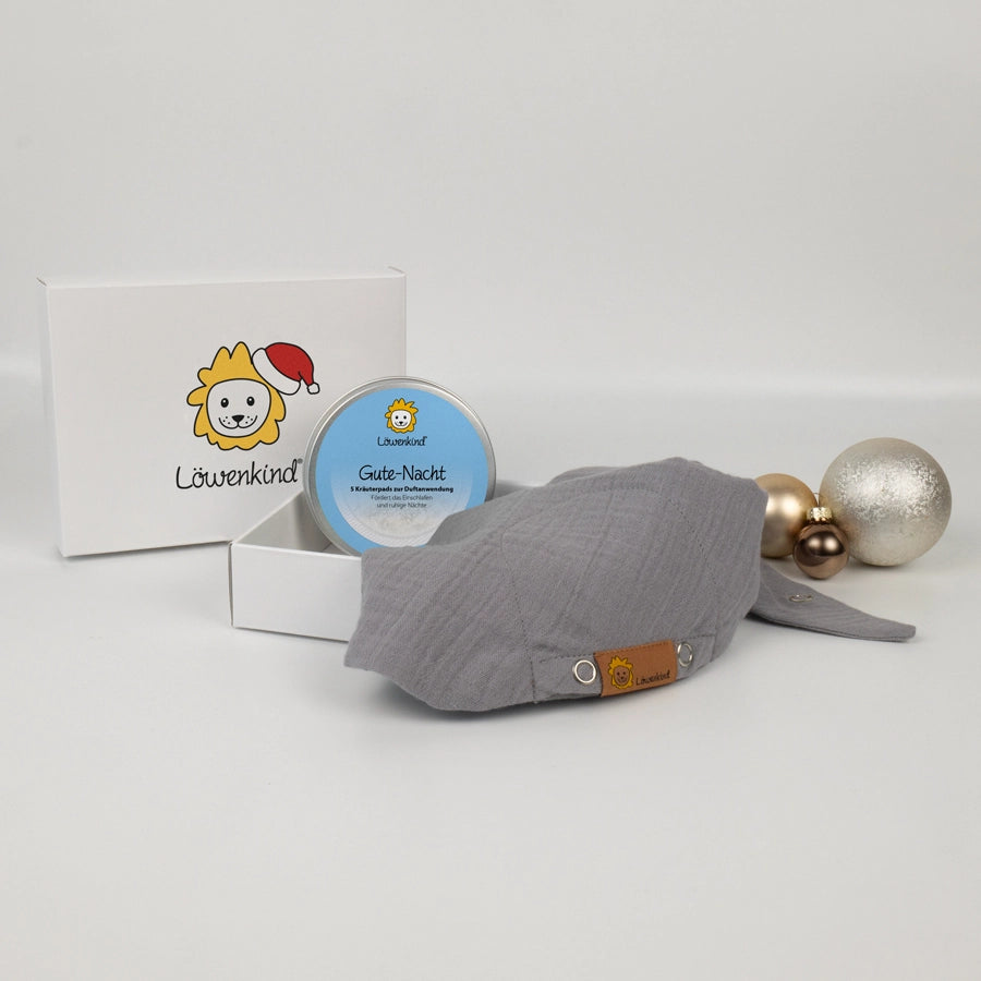 Weihnachtsspecial Medi Grau mit Gute-Nacht-Dose
