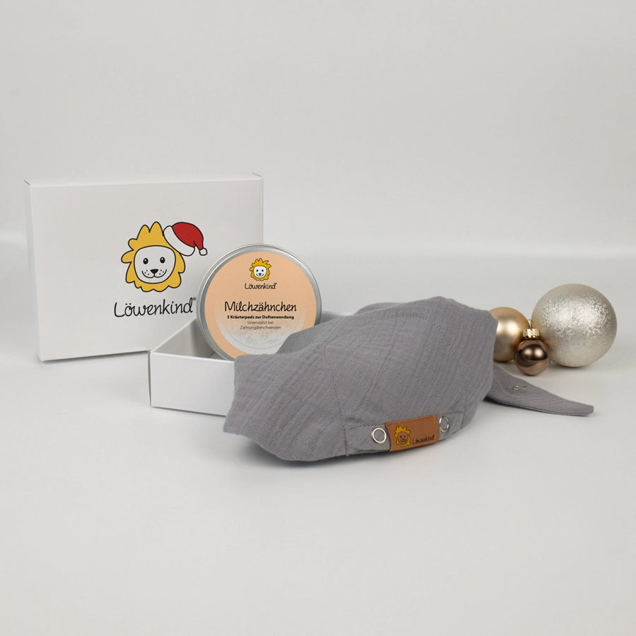 Weihnachtsspecial Medi Grau mit Milchzähnchen-Dose