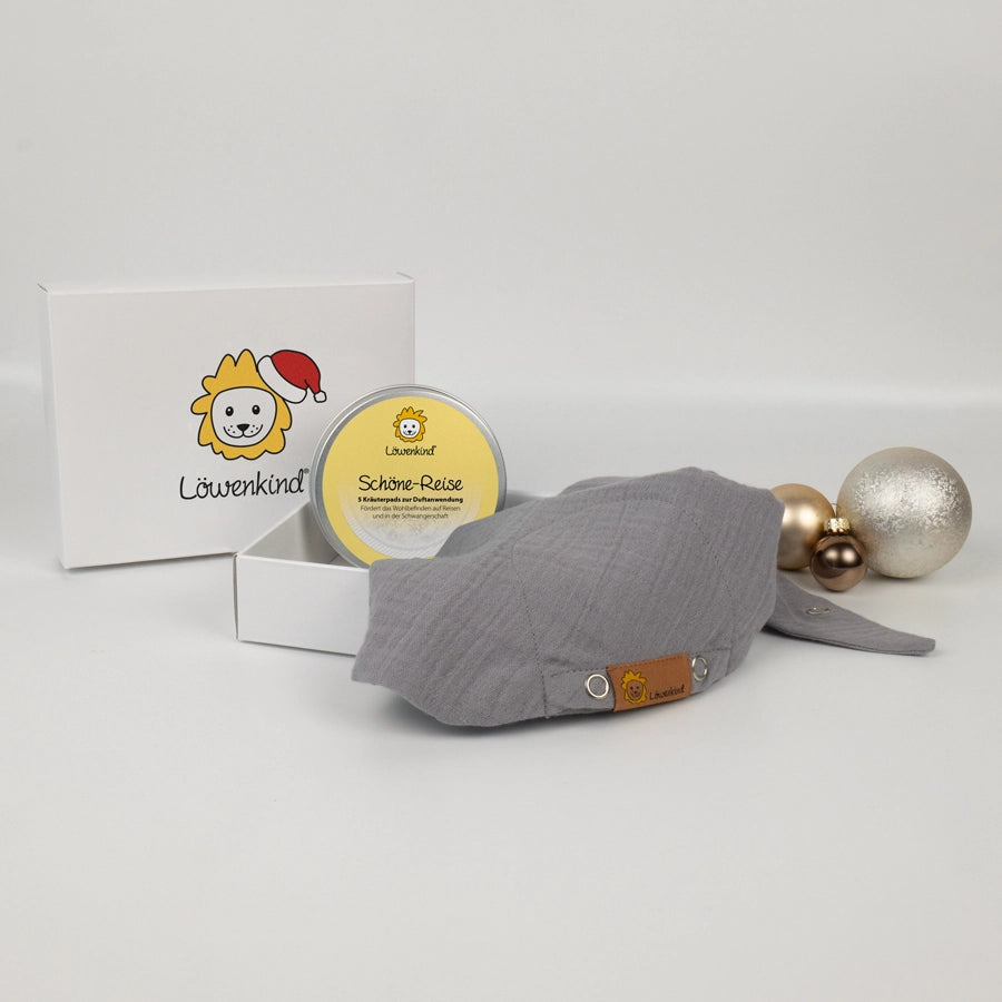 Weihnachtsspecial Medi Grau mit Schöne-Reise-Dose