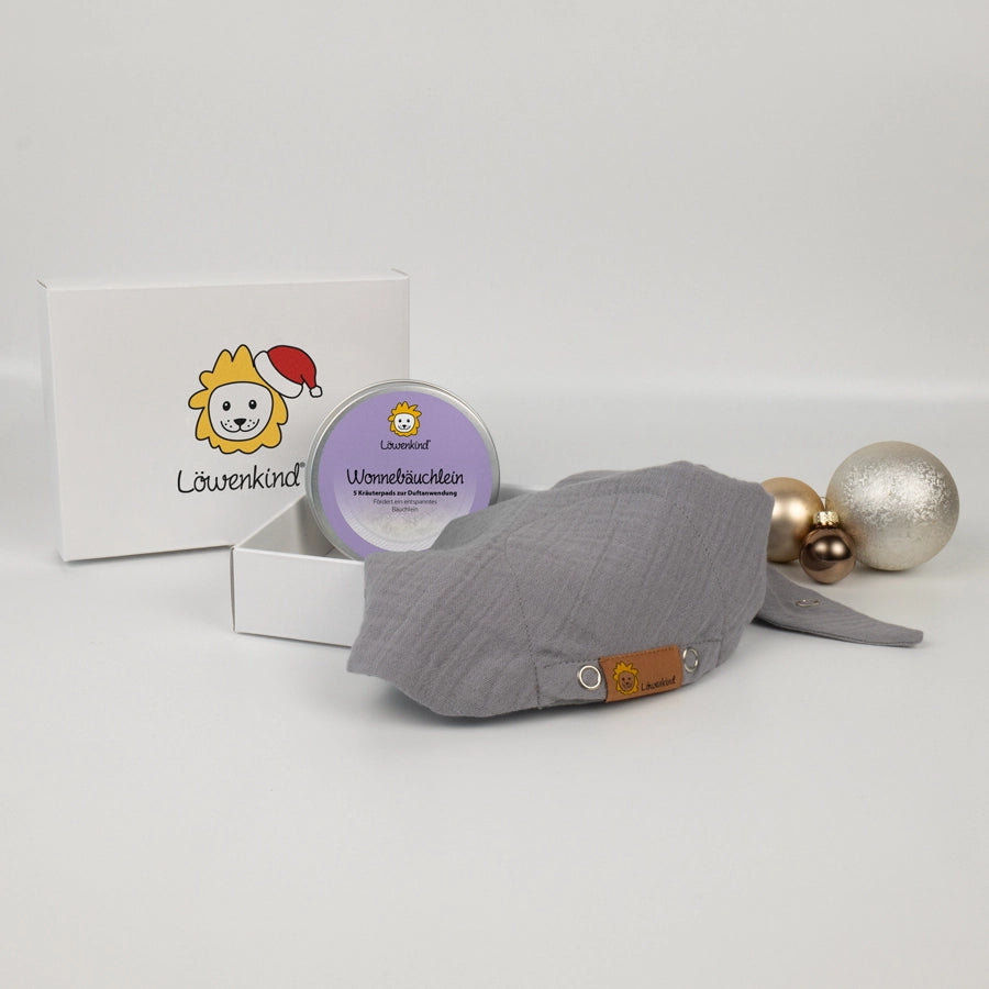 Weihnachtsspecial Medi Grau mit Wonnebäuchlein-Dose
