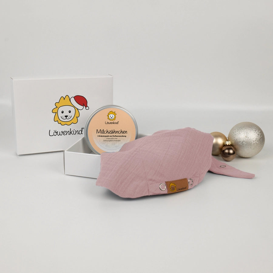 Weihnachtsspecial Medi Altrosa mit Milchzähnchen-Dose