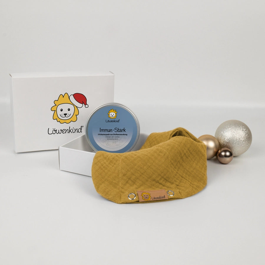 Weihnachtsspecial Mini Senfgelb mit Immun-Stark-Dose